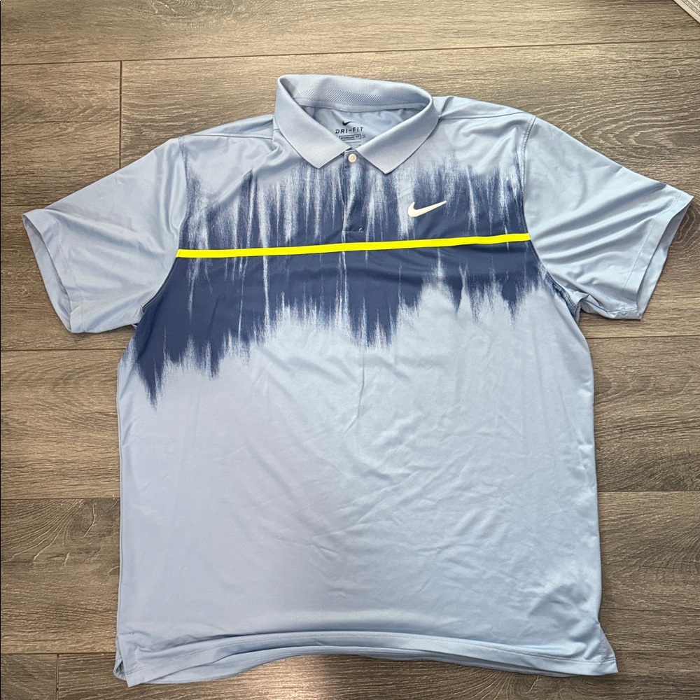 Stylish Men's Blue Polo Shirt
